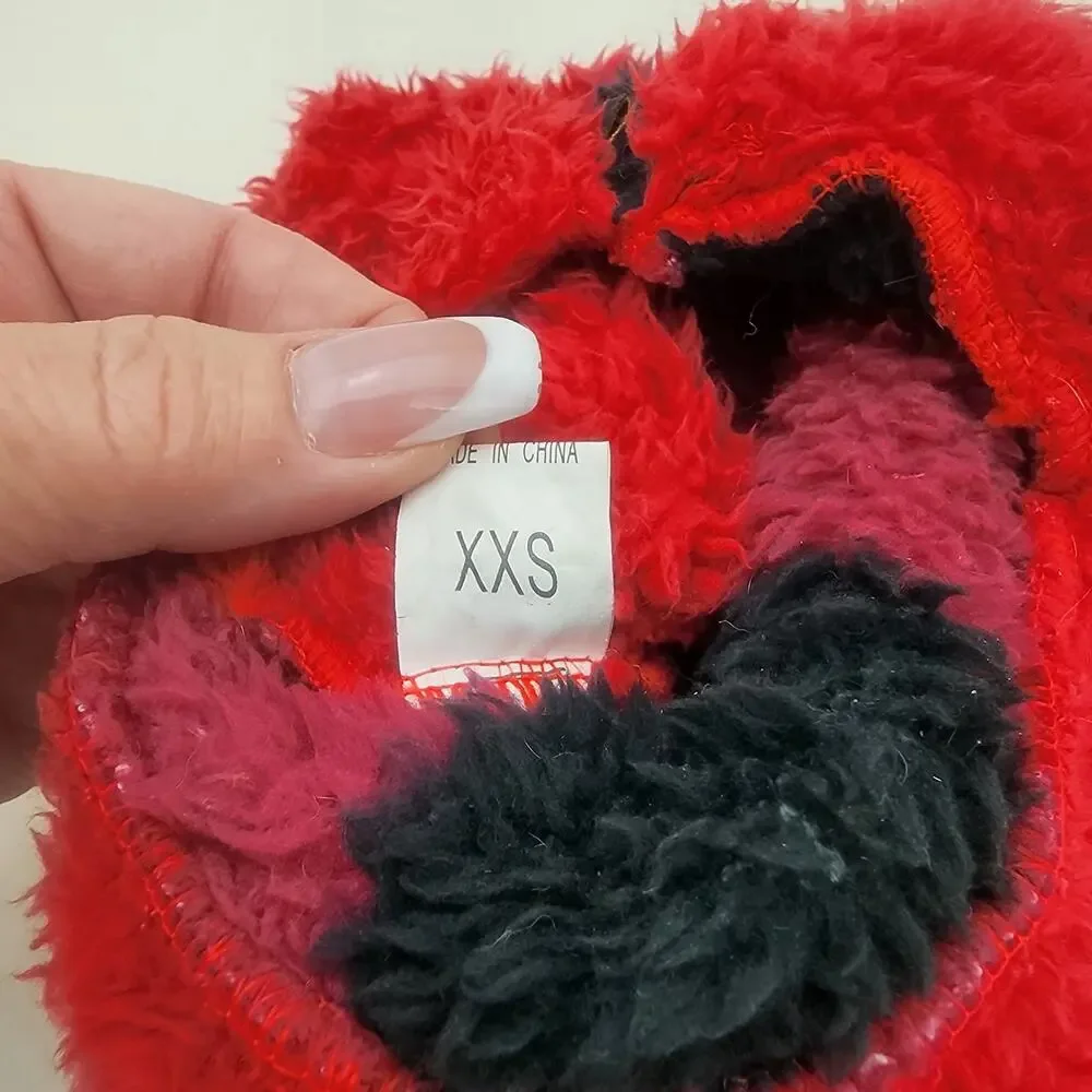 Fuzzy Dog clothes size XXS/XS one with hood